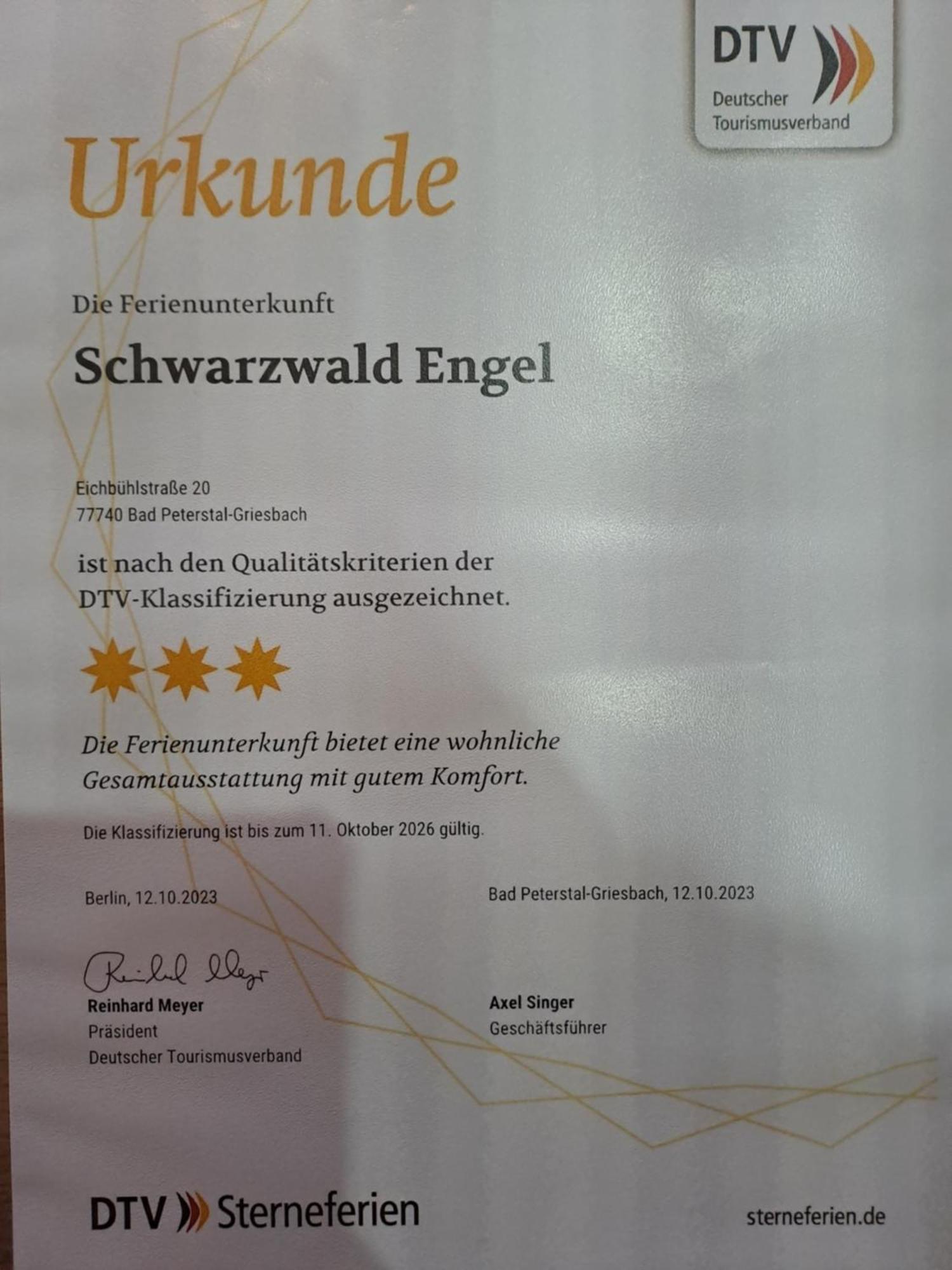 Schwarzwald Engel Apartment *